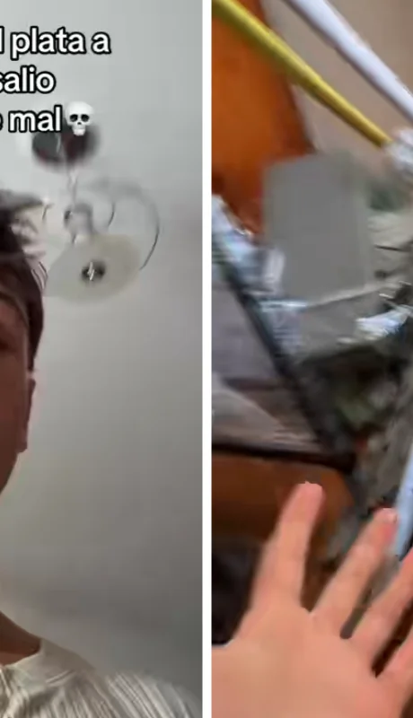 Manu Buttaro alquiló un departamento barato y descubrió objetos insólitos.