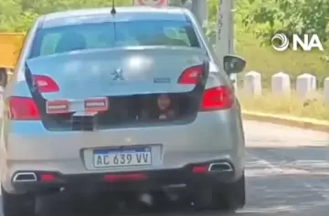 Un juez llevó a su hija en el baúl del auto porque "se había quedado sin lugar"