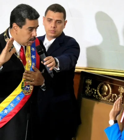 Maduro juró como presidente de Venezuela.