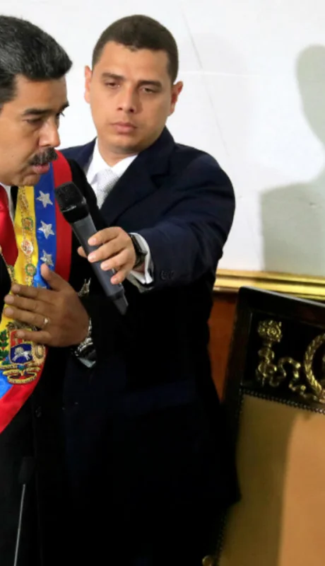 Maduro juró como presidente de Venezuela.