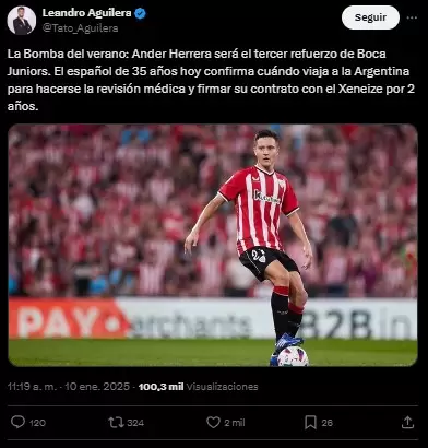 Nuevo refuerzo para el equipo de Fernando Gago.