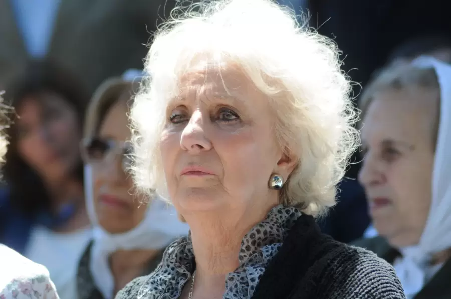 Estela de Carlotto, presidenta de las Madres de Plaza de Mayo.