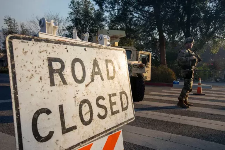 La Guardia Nacional está patrullando las carreteras e infraestructura estratégica.