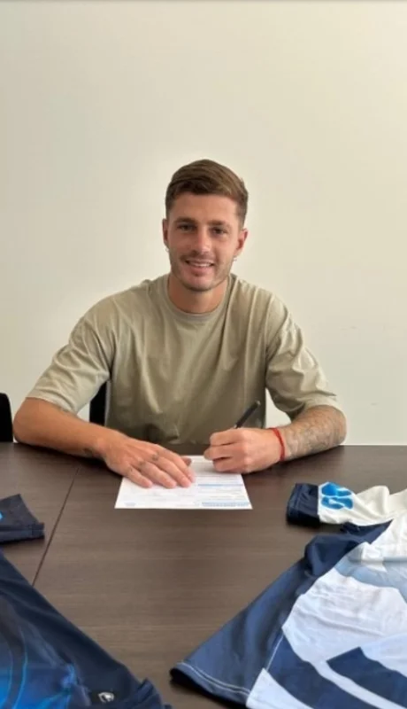 Barbiera intentará ser el goleador del equipo de Berti.