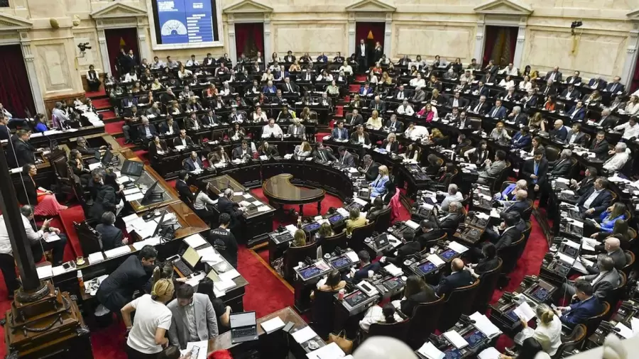 Sesiones extraordinarias en el Congreso Nacional/