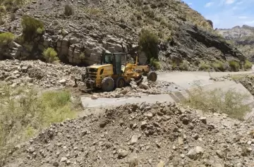 Las tormentas dejaron intransitable nuevamente el circuito del Cañón del Atuel