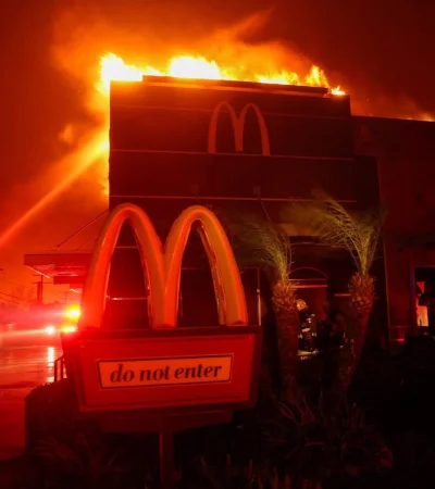 Incendios en Los Ángeles.