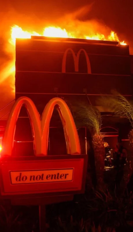 Incendios en Los Ángeles.