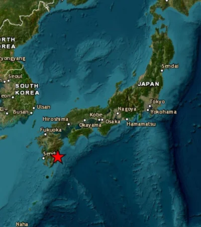 Terremoto en Japón.
