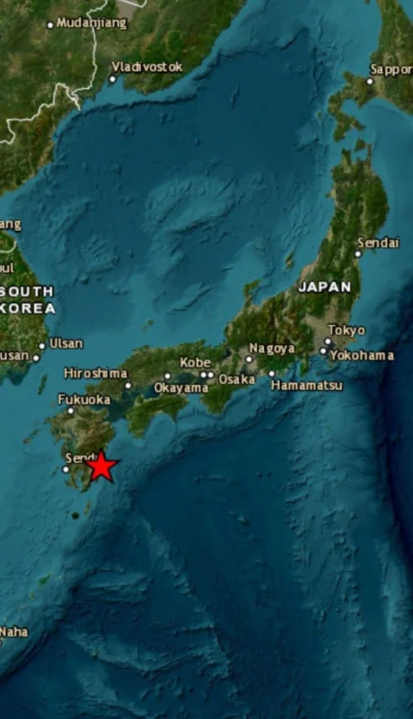 Terremoto en Japón.