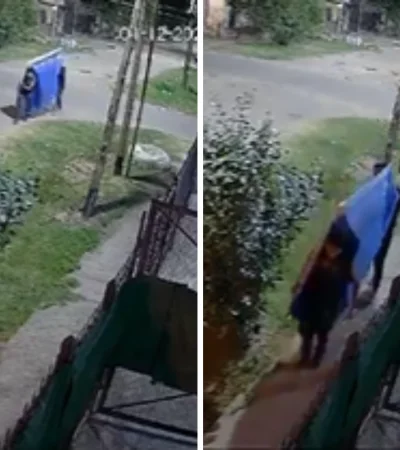 Robo de una pileta de lona en Quilmes.