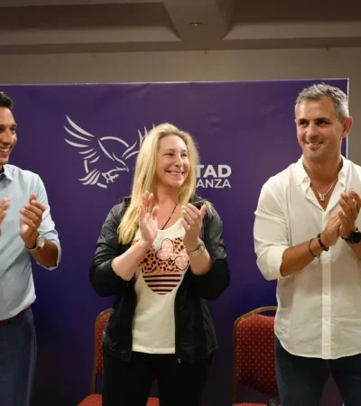 Karina Milei y Menem, los armadores de LLA./