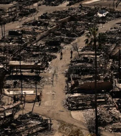 Incendios en Los Ángeles.