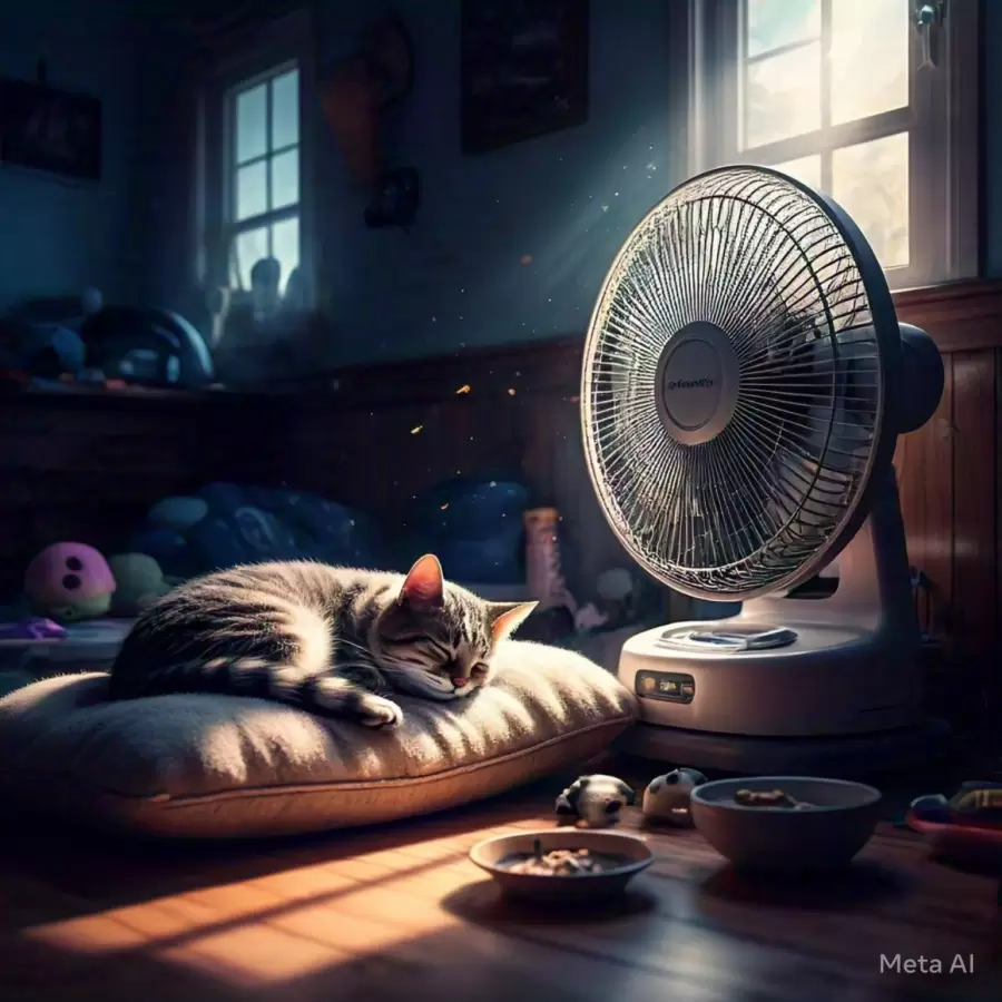 Buscar una zona fresca, con acceso libre a agua y alimentos para que las mascotas puedas resguardarse del calor.