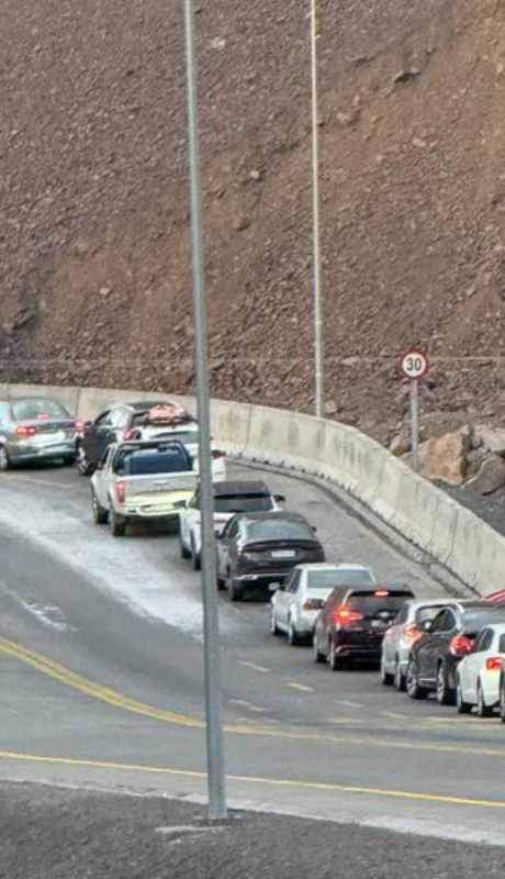 Hay demoras de más de 10 horas para pasar a Chile.