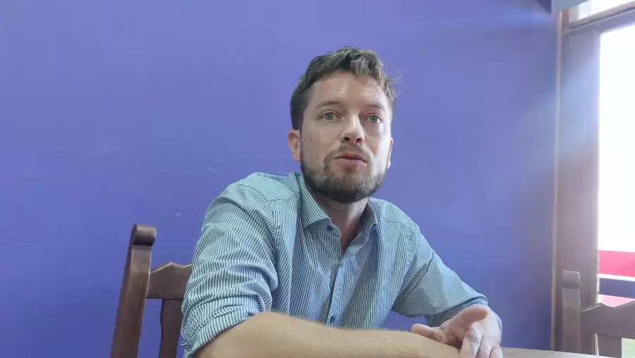 Director de Prevención, Participación Comunitaria y Derechos Humanos, Leonardo Mastrangelo.