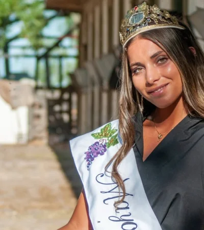 Yael Valentina Palazzo Mosca, reina de Luján de Cuyo 2025.