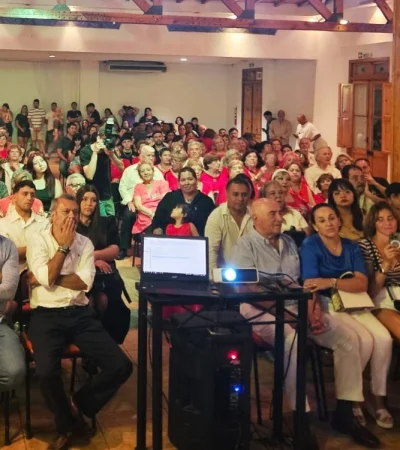 Acto del Partido Demócrata Progresista (PDP) de Mendoza.