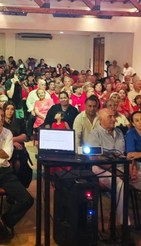Acto del Partido Demócrata Progresista (PDP) de Mendoza.
