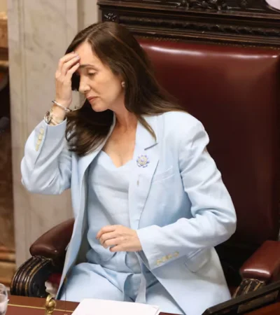 La presidenta del Senado, Victoria Villarruel. (Foto: web)