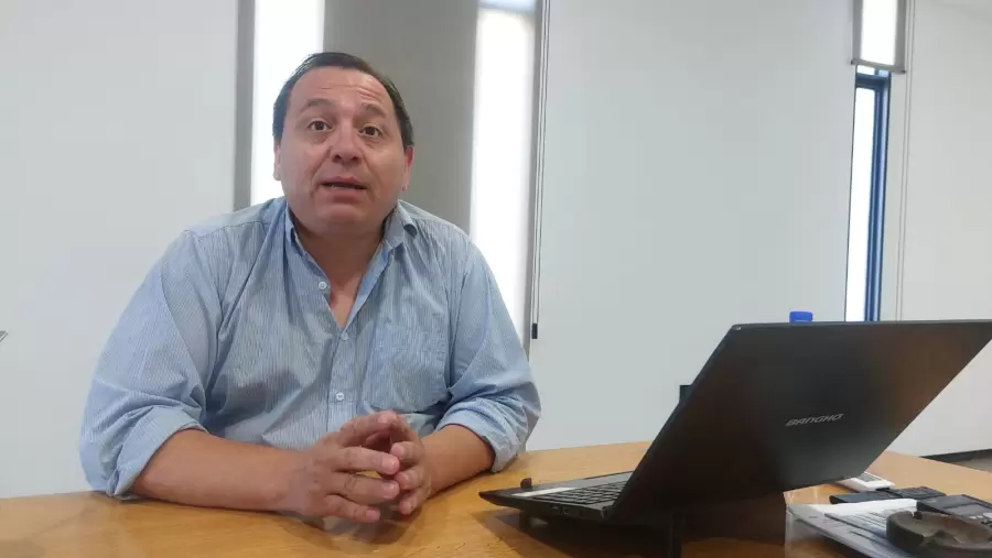 Titular de la entidad que nuclea a la metalúrgica provincial,  ASINMET, Fabián Solis.