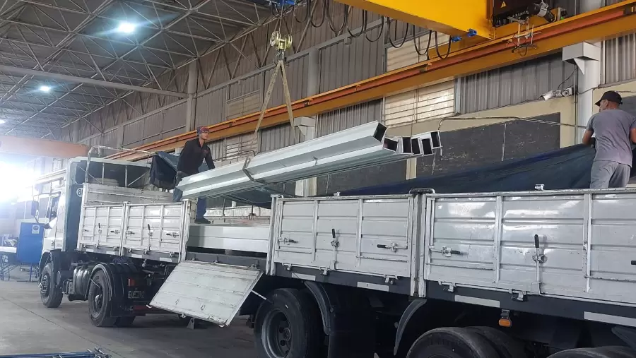 Trabajadores de la industria.