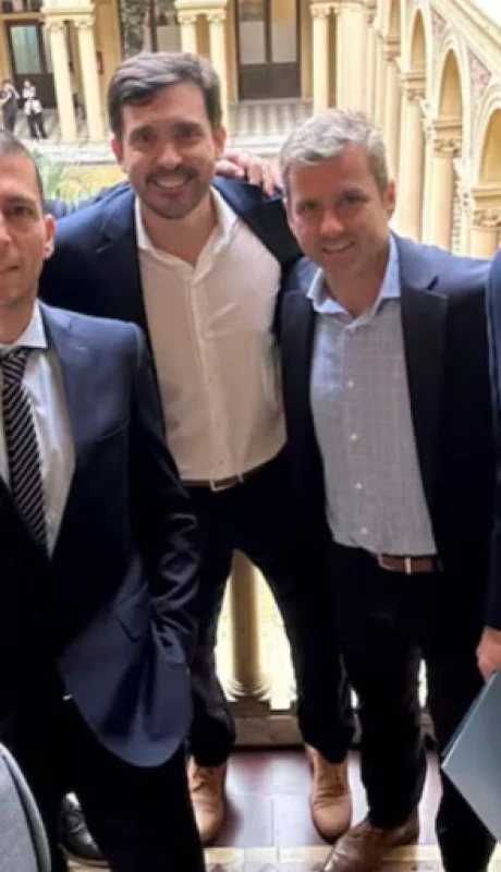 Primer contacto con el presidente Milei