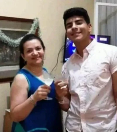 Graciela Sosa y Fernando Báez Sosa.