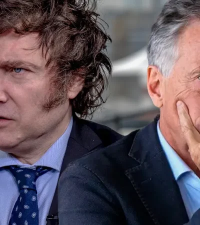 El presidente Javier Milei y Mauricio Macri, titular del PRO. (Imagen: web)