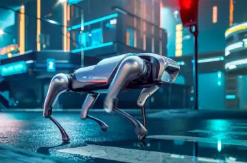 Perro robot Heibao 2.0 rompe récords: supera la velocidad humana