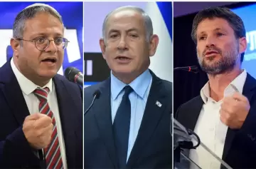 Las facciones Poder Judío y Sionismo Religioso ponen en jaque a Netanyahu