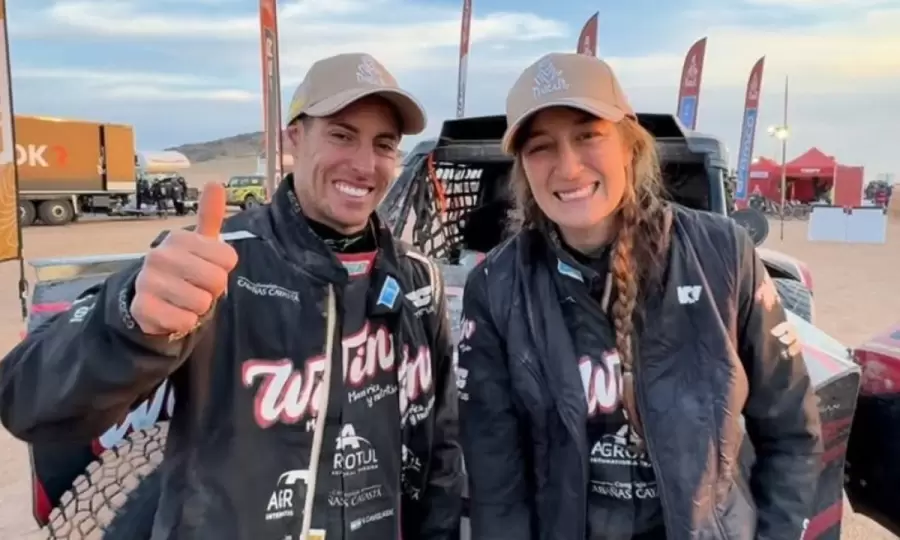 Nicolás Cavigliasso y Valentina Pertegarini.