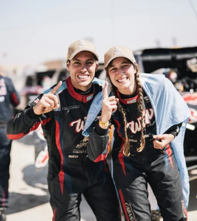 Nicolás Cavigliasso y Valentina Pertegarini.