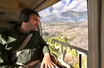 El gobernador de Chubut estima que los incendios en Epuyén serían "intencionales"