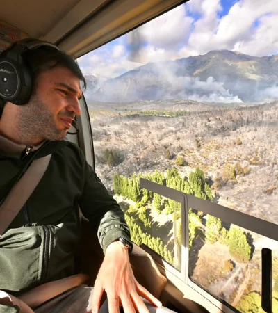 Junto al Gabinete provincial, Torres se hizo presente en Epuyén
