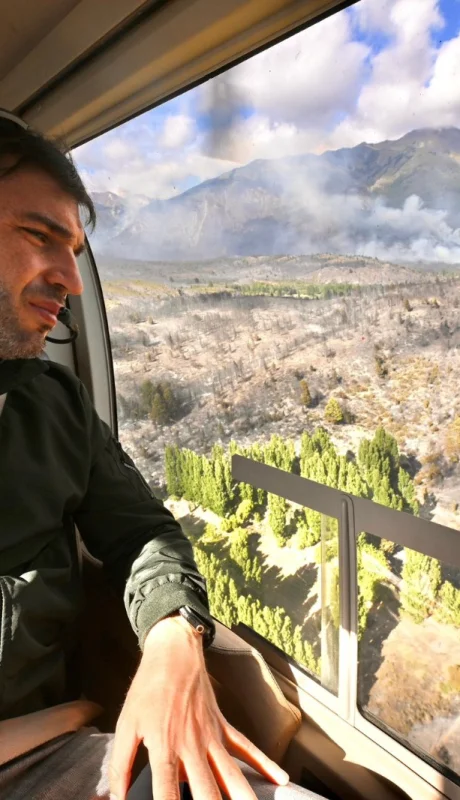 Junto al Gabinete provincial, Torres se hizo presente en Epuyén