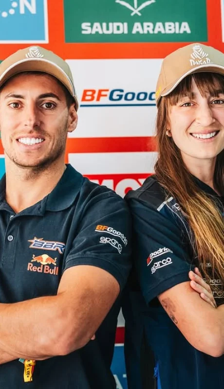 Nicolás Cavigliasso y Valentina Pertegarini.