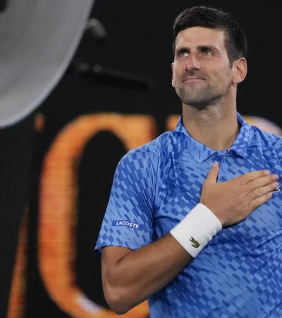 Djokovic ganó y se divirtió