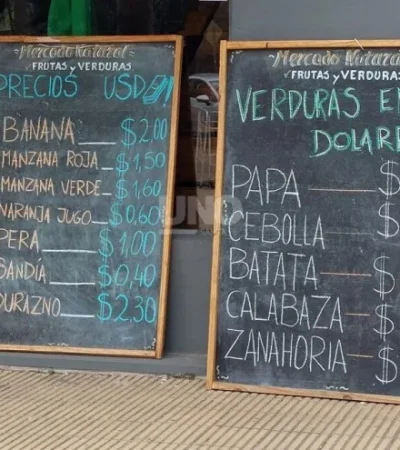 precios en dólares