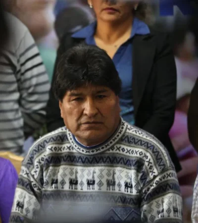 Morales se encuentra asediado por acusaciones de abuso de menores y trata de personas.