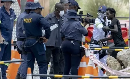 Minería ilegal en Sudáfrica/ Fuente X (exTwitter)