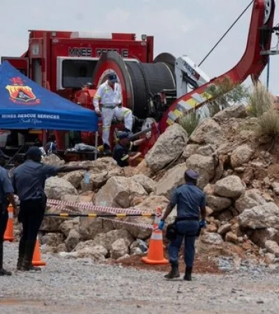 Minería ilegal en Sudáfrica/ Fuente X (exTwitter)