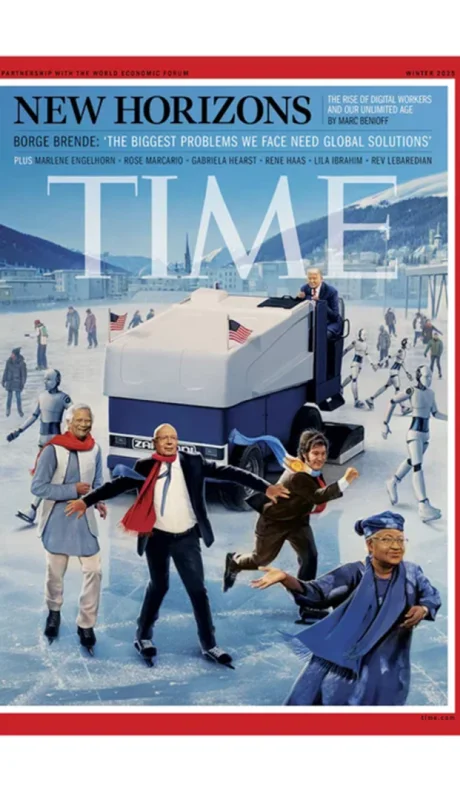 Tapa de la revista Times