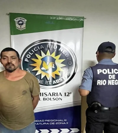 Facundo Jones Huala detenido. /