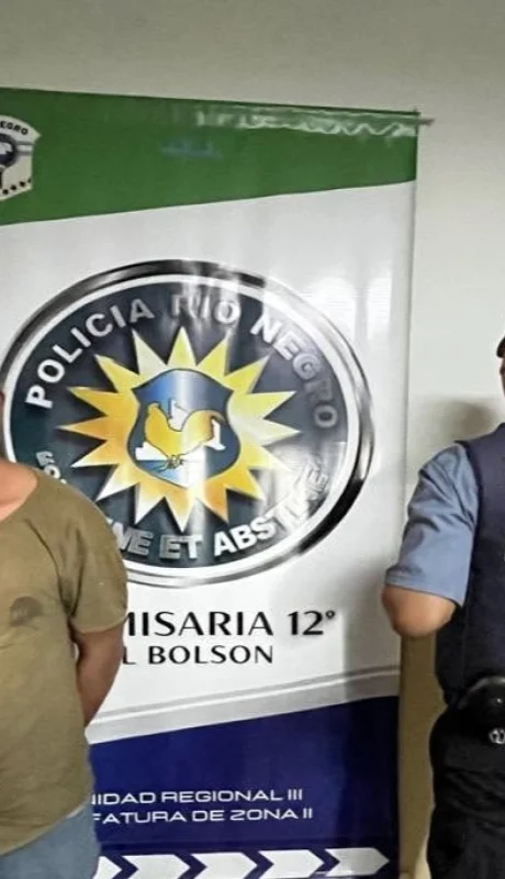 Facundo Jones Huala detenido. /