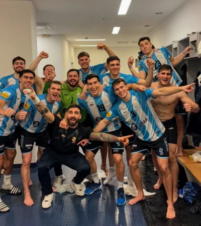 Los chicos argentinos festejaron la clasificación