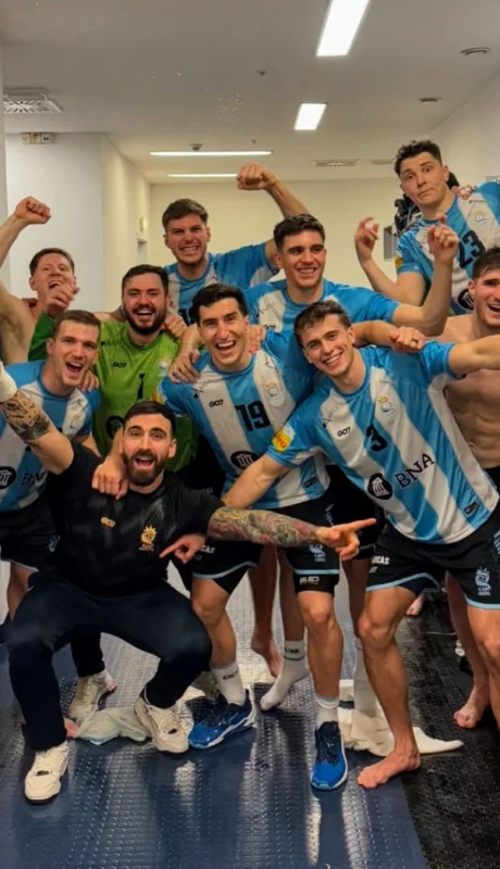 Los chicos argentinos festejaron la clasificación