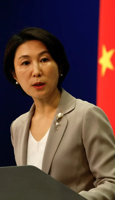 Mao Ning, vocera de la Cancillería china.