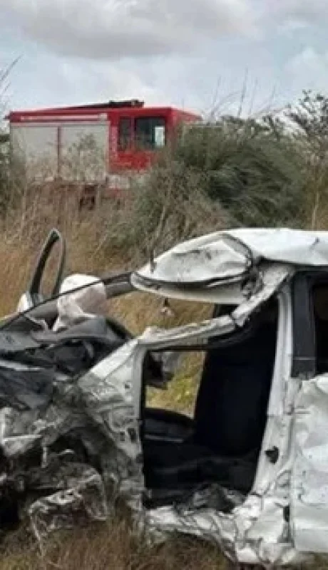 Accidente en Navarro.