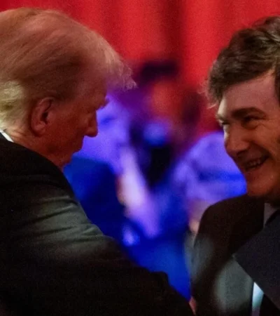 Donald Trump y Javier Milei, en una de las reuniones mantenidas en el país del norte luego de la asunción del segundo mandato del estadounidense.